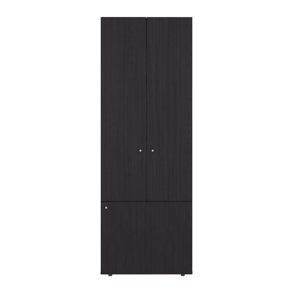 CLOSET BEICO II, FRESNO EUROPEO Y BLANCO DUQUEZA, CON TRES PUERTAS ABATIBLES Y CUATRO ENTREPAÑOS ZF - Image 6