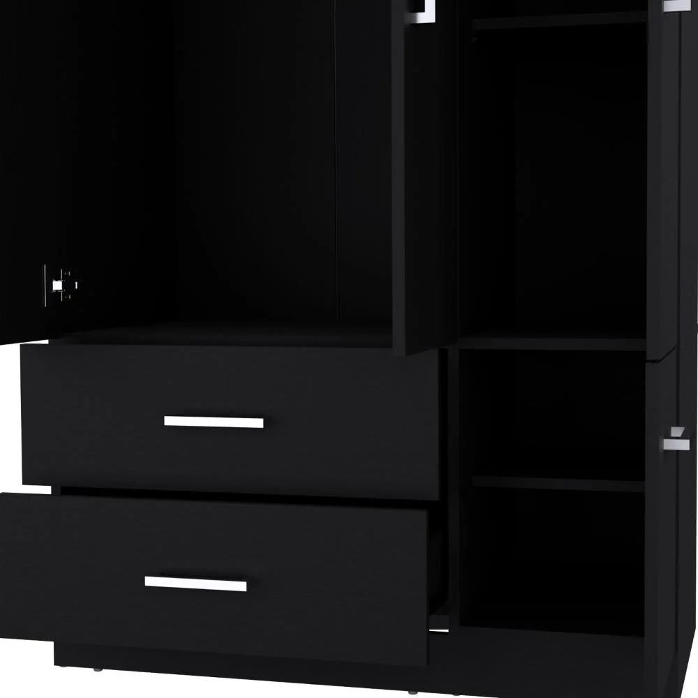 CLOSET CEBRES, WENGUE, CON CUATRO PUERTAS Y DOS CAJONES ZF - Image 6