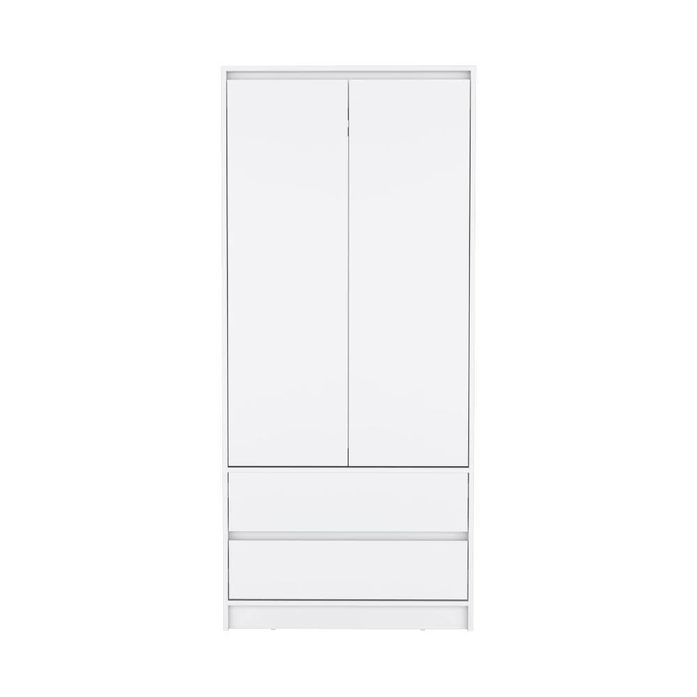 CLOSET CRUELLA, BLANCO, CON DOS PUERTAS ABATIBLES DEBE SER ANCLADO A LA PARED ZF - Image 5