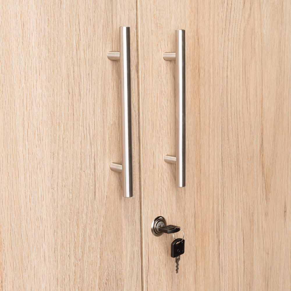 CLOSET DALLAS, BEIGE Y BLANCO, CON OCHO PUERTAS ABATIBLES Y DOS CAJONES ORGANIZADORES - Image 10