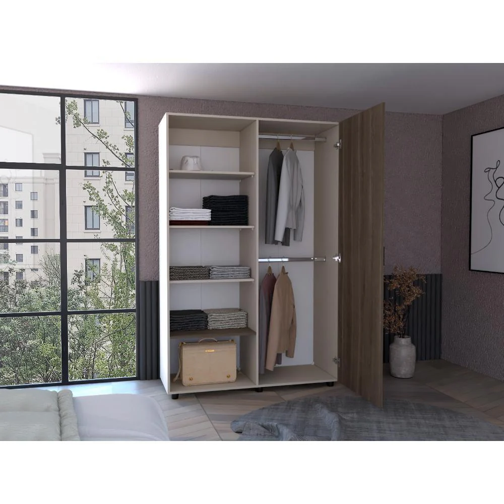 CLOSET ECO, CAPRI Y MILÁN, PEQUEÑO CON AMPLIOS ESPACIOS PARA GUARDAR ROPA - Image 4