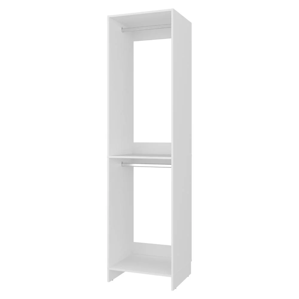 Closet Eco, Kronos Blanco, Con un entrepaño amplio para organizar ropa, sin puertas ZF - Image 4