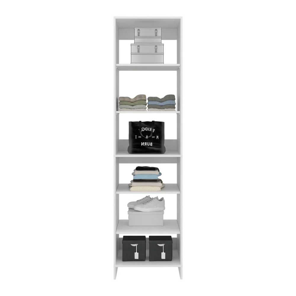 Closet Eco, Kronos Blanco, Con variedad de entrepaños, sin puertas ZF - Image 2