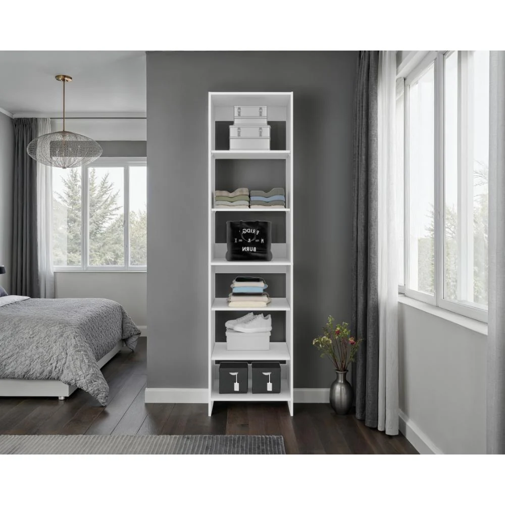 Closet Eco, Kronos Blanco, Con variedad de entrepaños, sin puertas ZF - Image 3