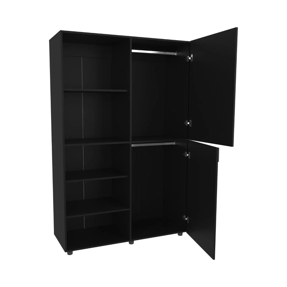 CLOSET ECONO, WENGUE, PEQUEÑO CON AMPLIOS ESPACIOS PARA GUARDAR ROPA ZF - Image 6