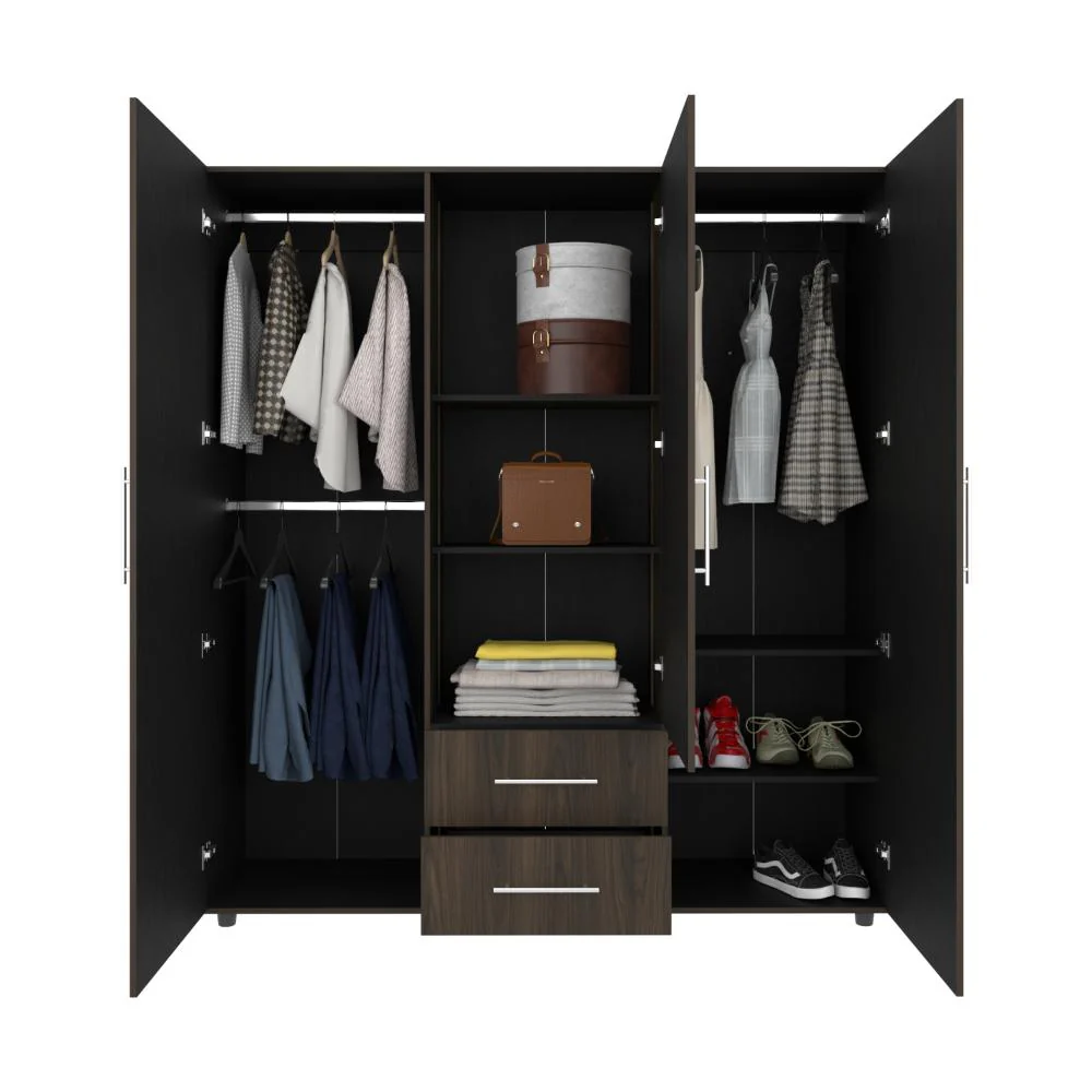 CLOSET GRAYS, NOGAL Y WENGUE, PUERTA CON ESPEJO - Image 4