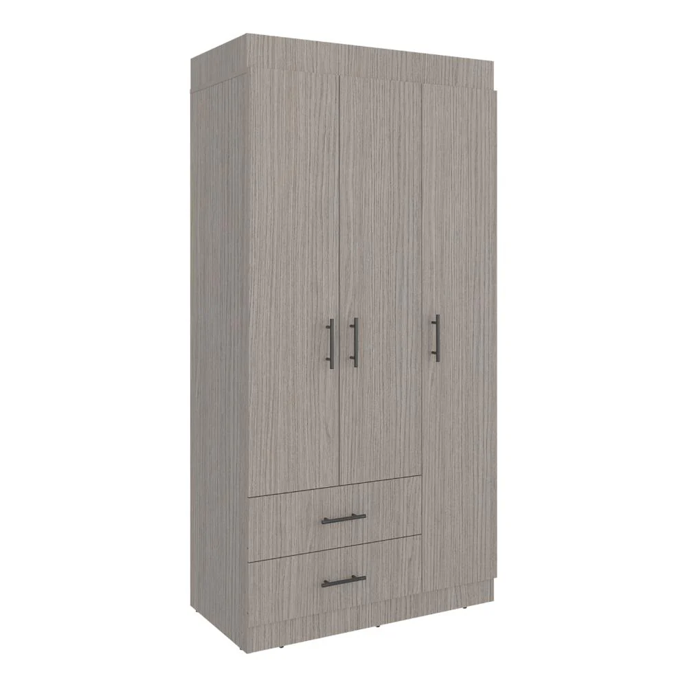 Closet Houston, Positano y Wengue, Con Cuatro Puertas Batientes y Dos Cajones Con Amplio Espacio De Almacenamiento - Image 3