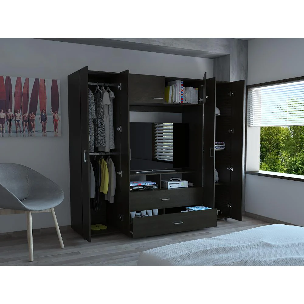 CLOSET JAKOB, WENGUE, PARA TV DE 46" - Image 4