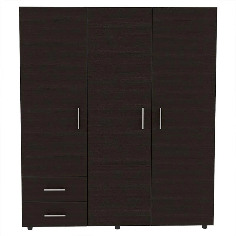 CLOSET LIGHT, WENGUE, CON DOS CAJONES ORGANIZADORES Y ENTREPAÑO DISEÑADO PARA LOS ZAPATOS - Image 6