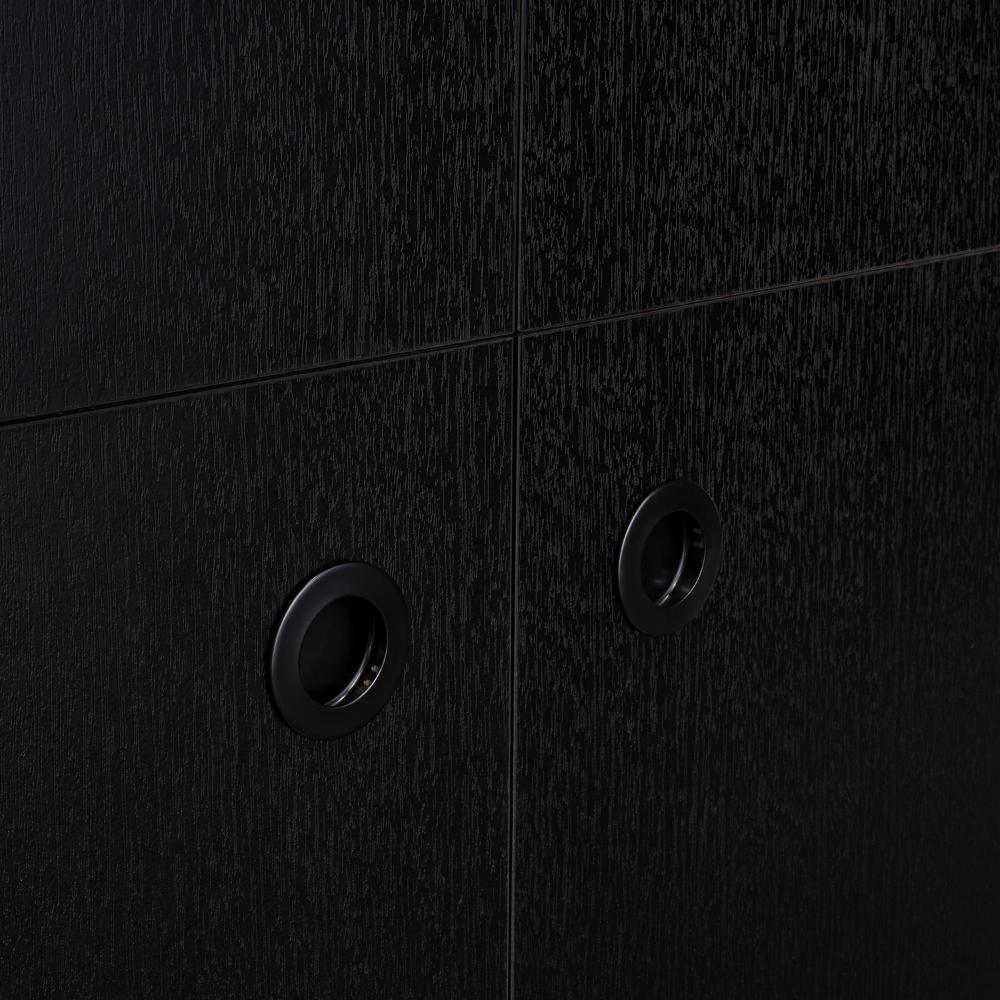 CLOSET MANDI, WENGUE, CON DOS TUBOS Y UN CAJON DESLIZABLE ZF - Image 11