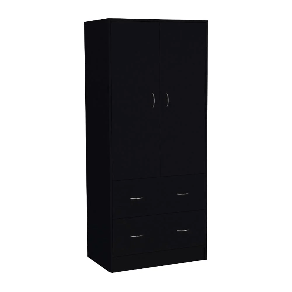 CLOSET PILIC, WENGUE, DOS CAJONES CON GRAN CAPACIDAD DE ALMACENAMIENTO ZF - Image 5