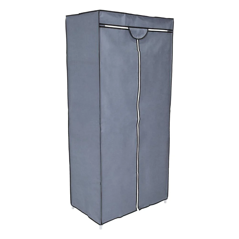 CLOSET PORTÁTIL JEASKEN, GRIS, VARIEDAD DE ENTREPAÑOS EN TELA - Image 5