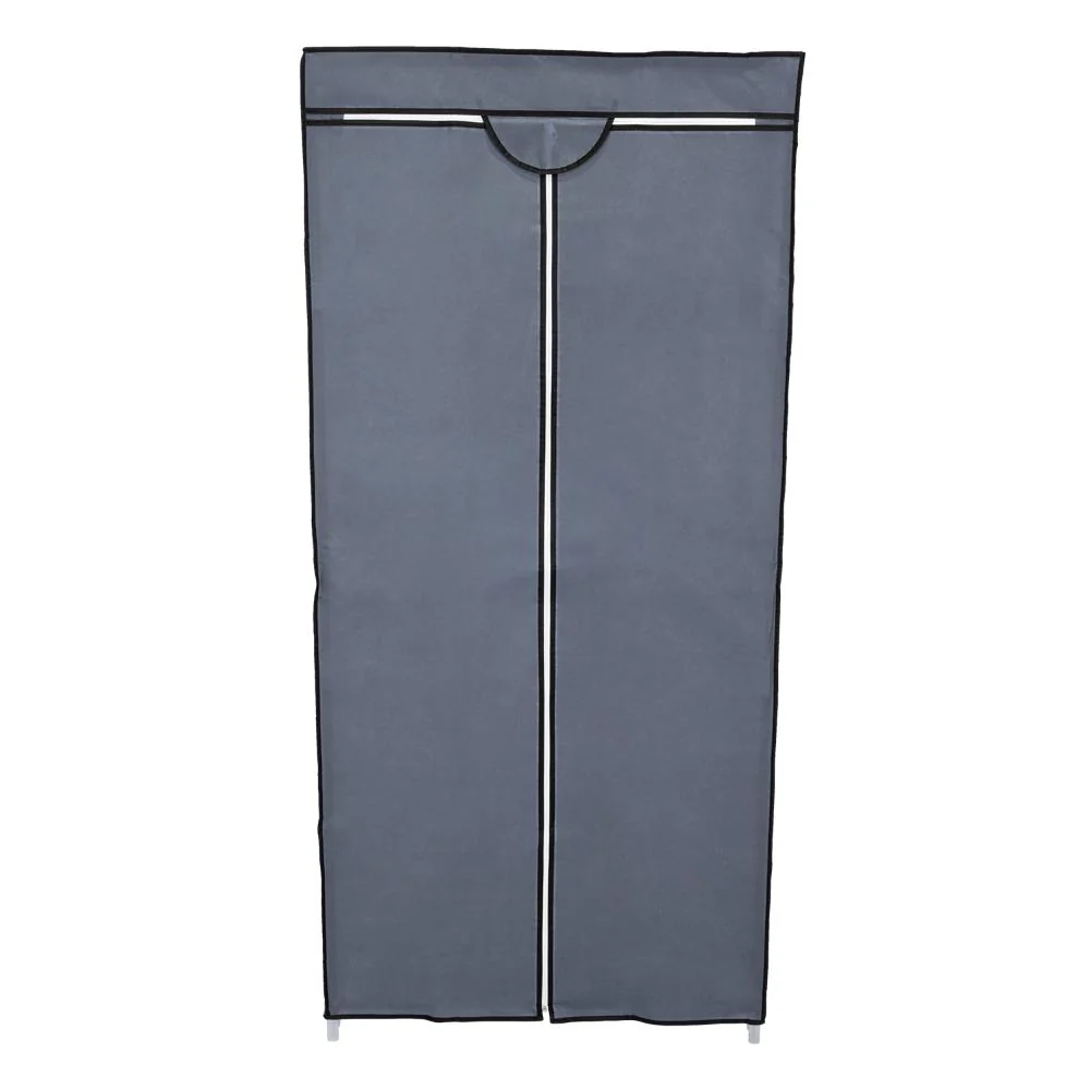 CLOSET PORTÁTIL JEASKEN, GRIS, VARIEDAD DE ENTREPAÑOS EN TELA - Image 6