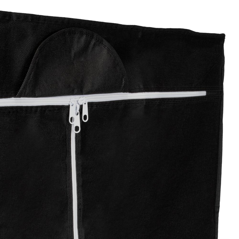 CLOSET PORTÁTIL JEASKEN, NEGRO, VARIEDAD DE ENTREPAÑOS EN TELA - Image 12