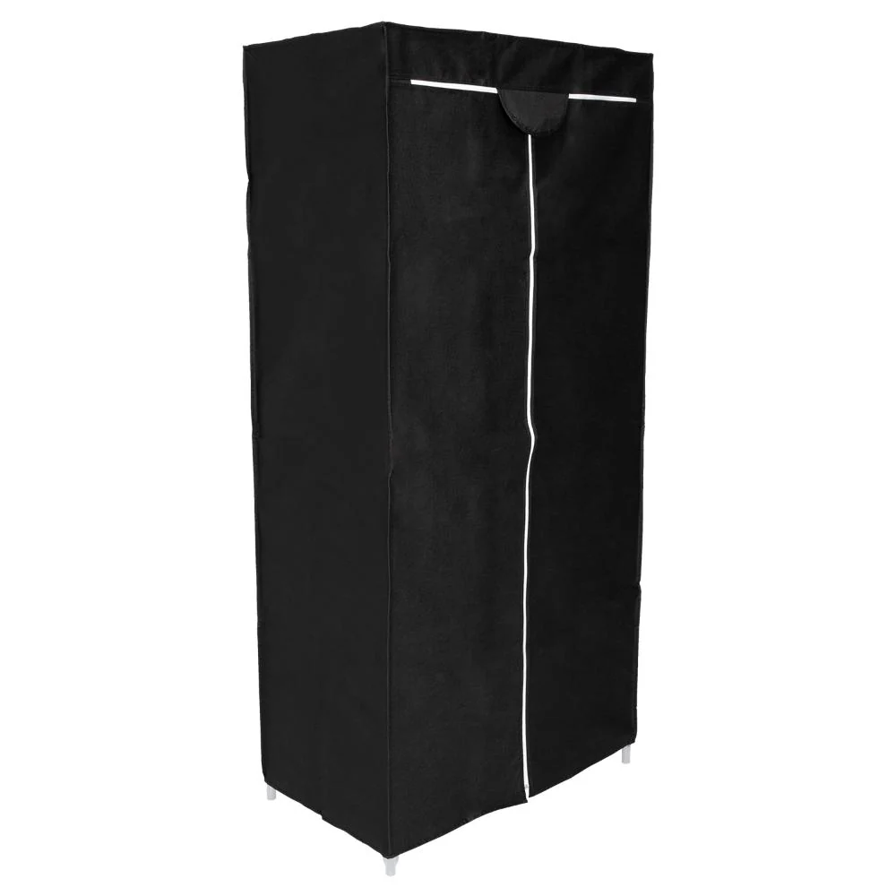 CLOSET PORTÁTIL JEASKEN, NEGRO, VARIEDAD DE ENTREPAÑOS EN TELA - Image 6