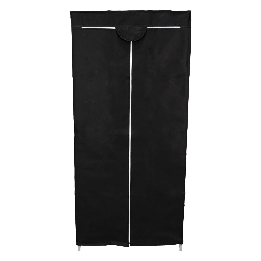 CLOSET PORTÁTIL JEASKEN, NEGRO, VARIEDAD DE ENTREPAÑOS EN TELA - Image 7