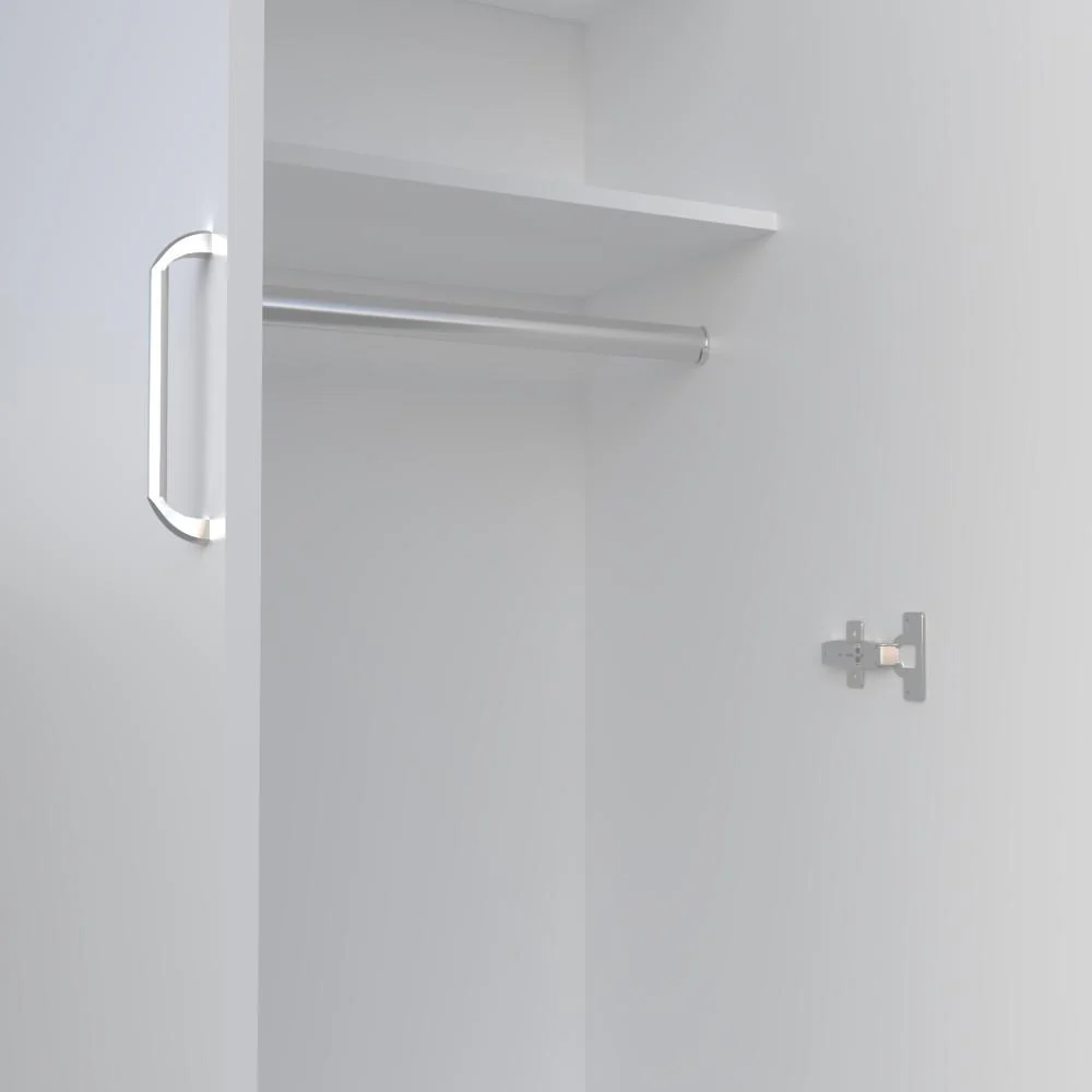 CLOSET RAYO, BLANCO, CON DOS PUERTAS Y TUBO EN SU INTERIOR ZF - Image 6