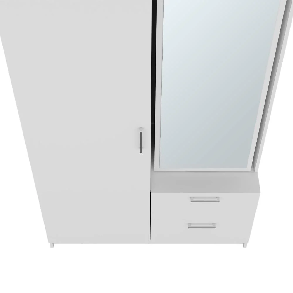 CLOSET SEVIL, BLANCO, CON ESPEJO Y ZAPATERO INCLUIDO ZF - Image 6