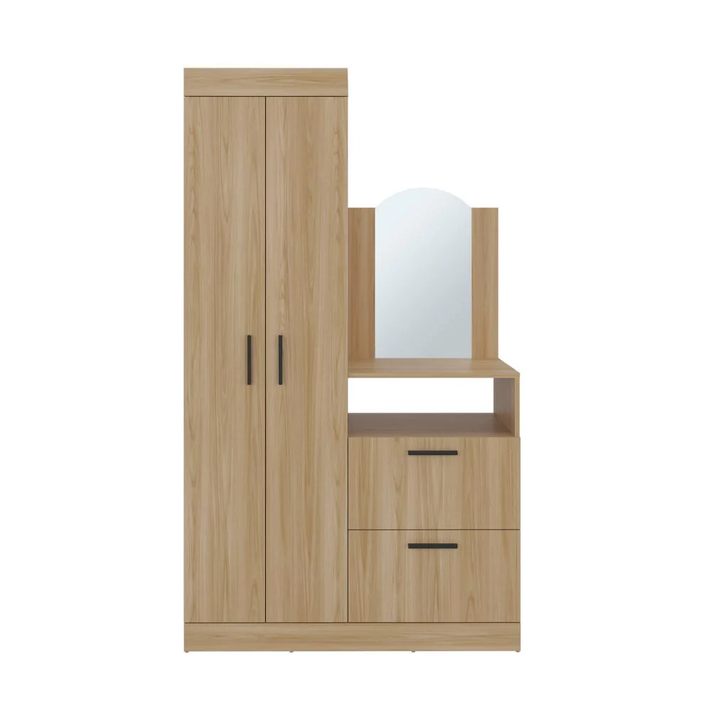 CLOSET TOCADOR PRAGA, FRESNO EUROPEO, CON DISEÑO MODERNO INCLUYE ESPEJO - Image 7
