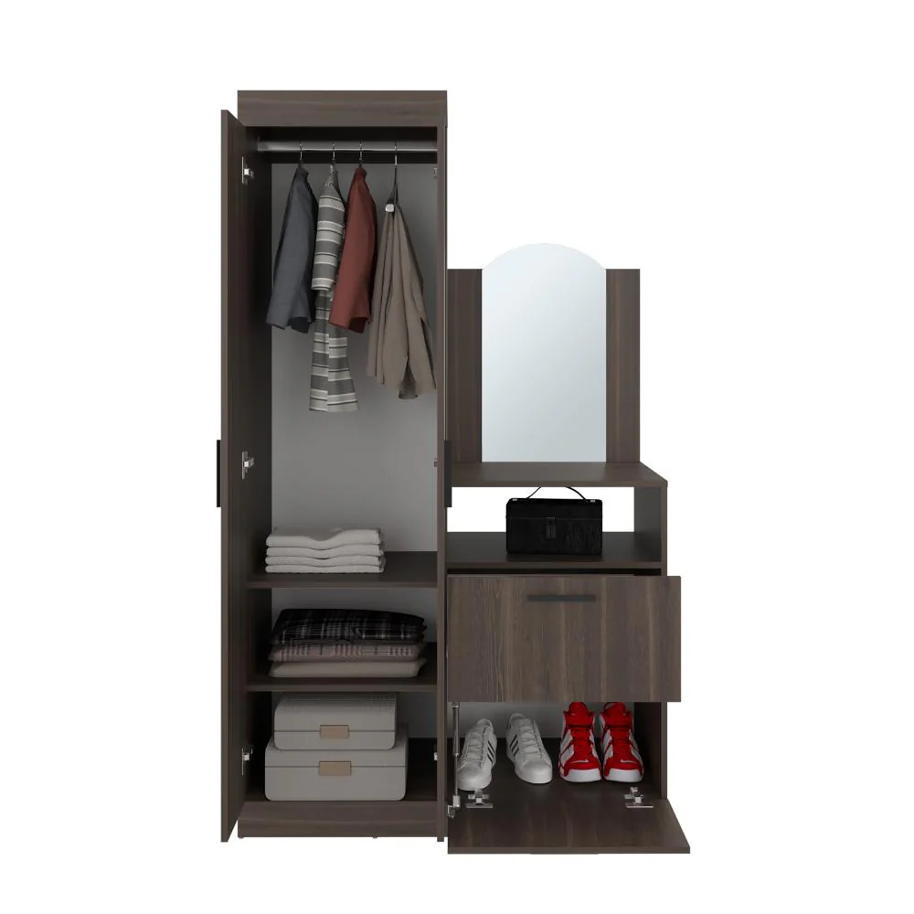 CLOSET TOCADOR PRAGA, MILAN, CON DISEÑO MODERNO INCLUYE ESPEJO - Image 4