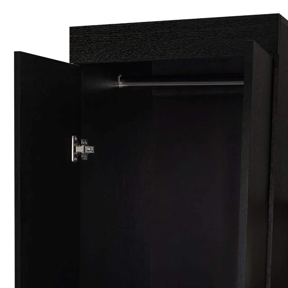 CLOSET TOCADOR PRAGA, WENGUE, CON DISEÑO MODERNO INCLUYE ESPEJO - Image 13