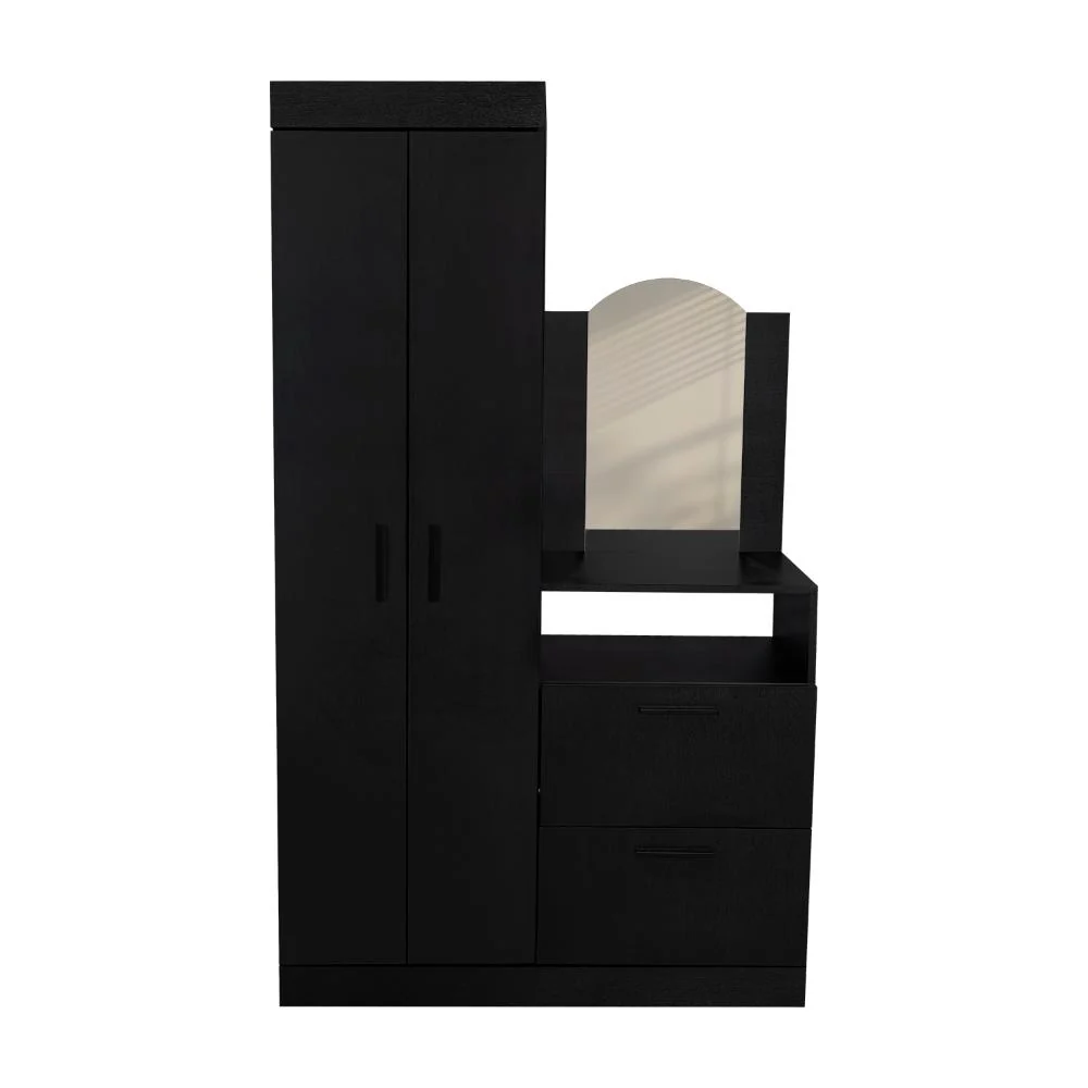 CLOSET TOCADOR PRAGA, WENGUE, CON DISEÑO MODERNO INCLUYE ESPEJO - Image 9