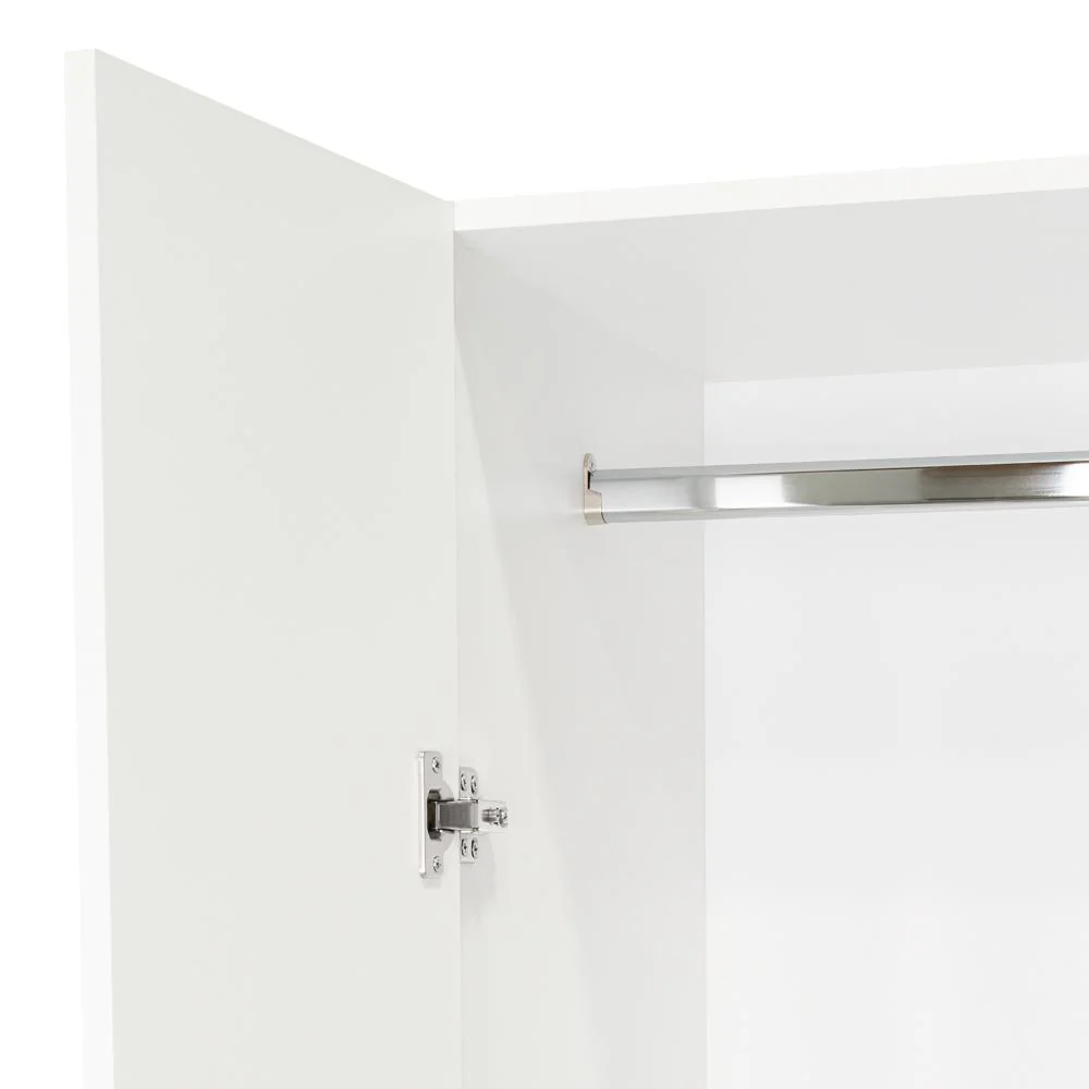 CLOSET VILTEX, BLANCO, CON UN CAJON, AMPLIOS ESPACIO PARA ROPA - Image 9