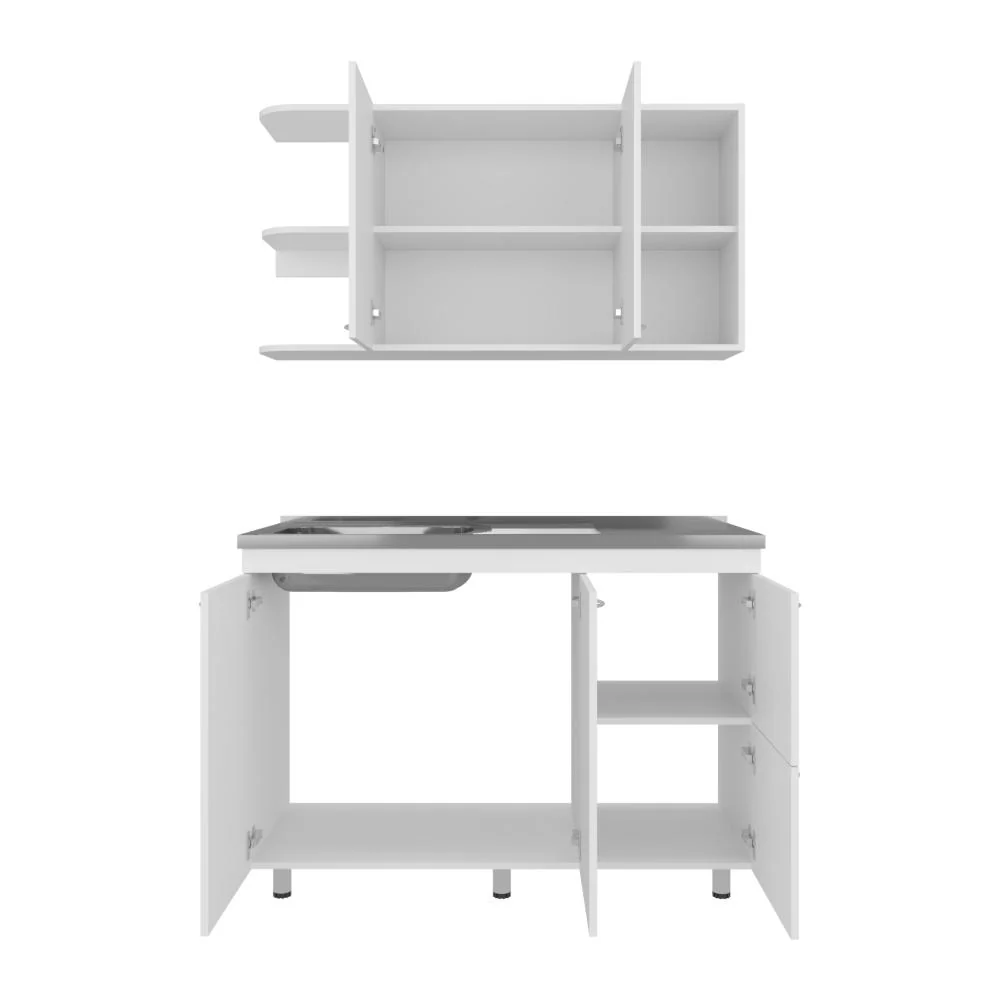COCINA INTEGRAL GIOTTO 120, KRONOS BLANCO, INCLUYE MESÓN IZQUIERDO ZF - Image 6