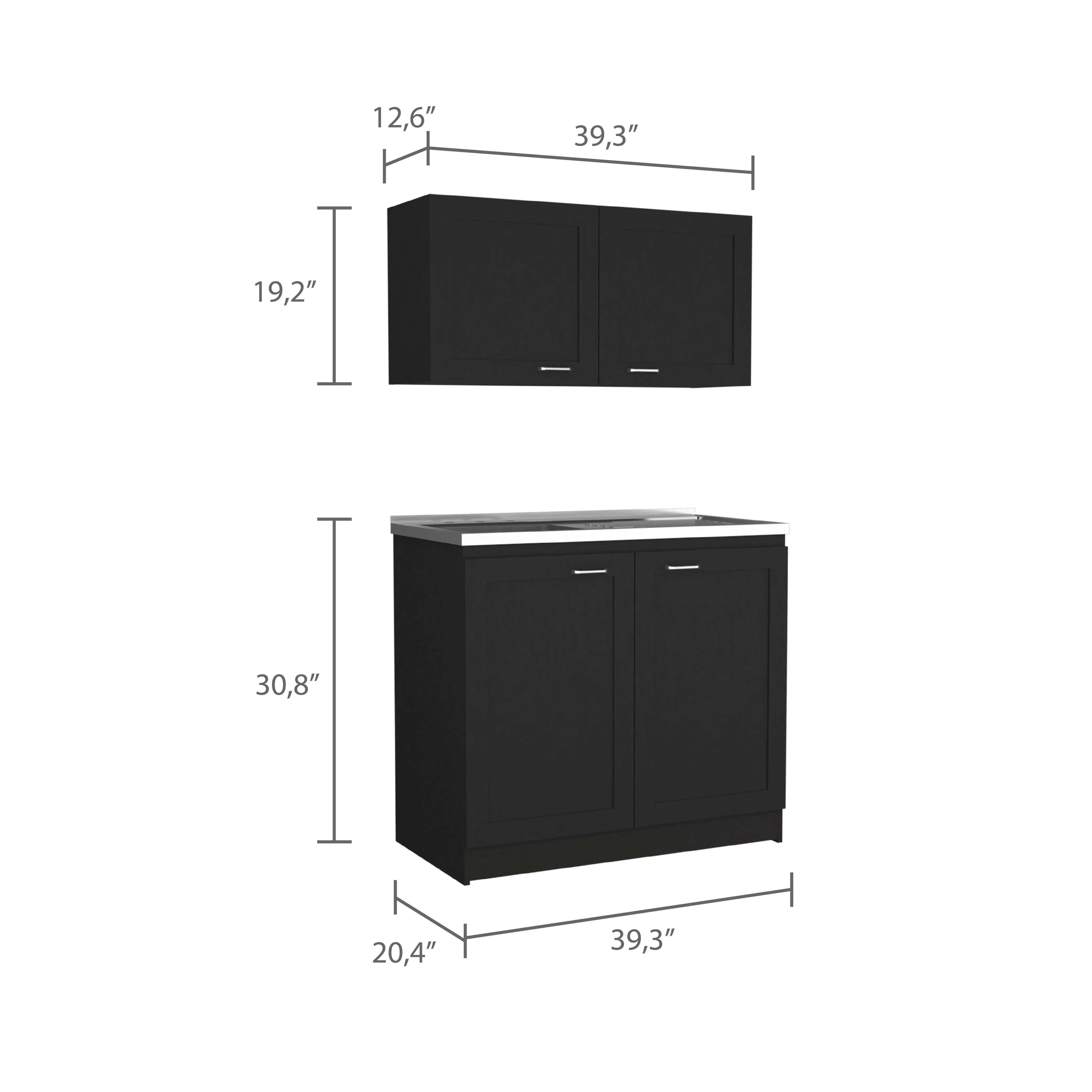 COCINA INTEGRAL TORONTO, WENGUE, INCLUYE MESÓN IZQUIERDO ZF - Image 10