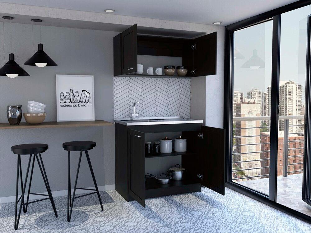 COCINA INTEGRAL TORONTO, WENGUE, INCLUYE MESÓN IZQUIERDO ZF - Image 6