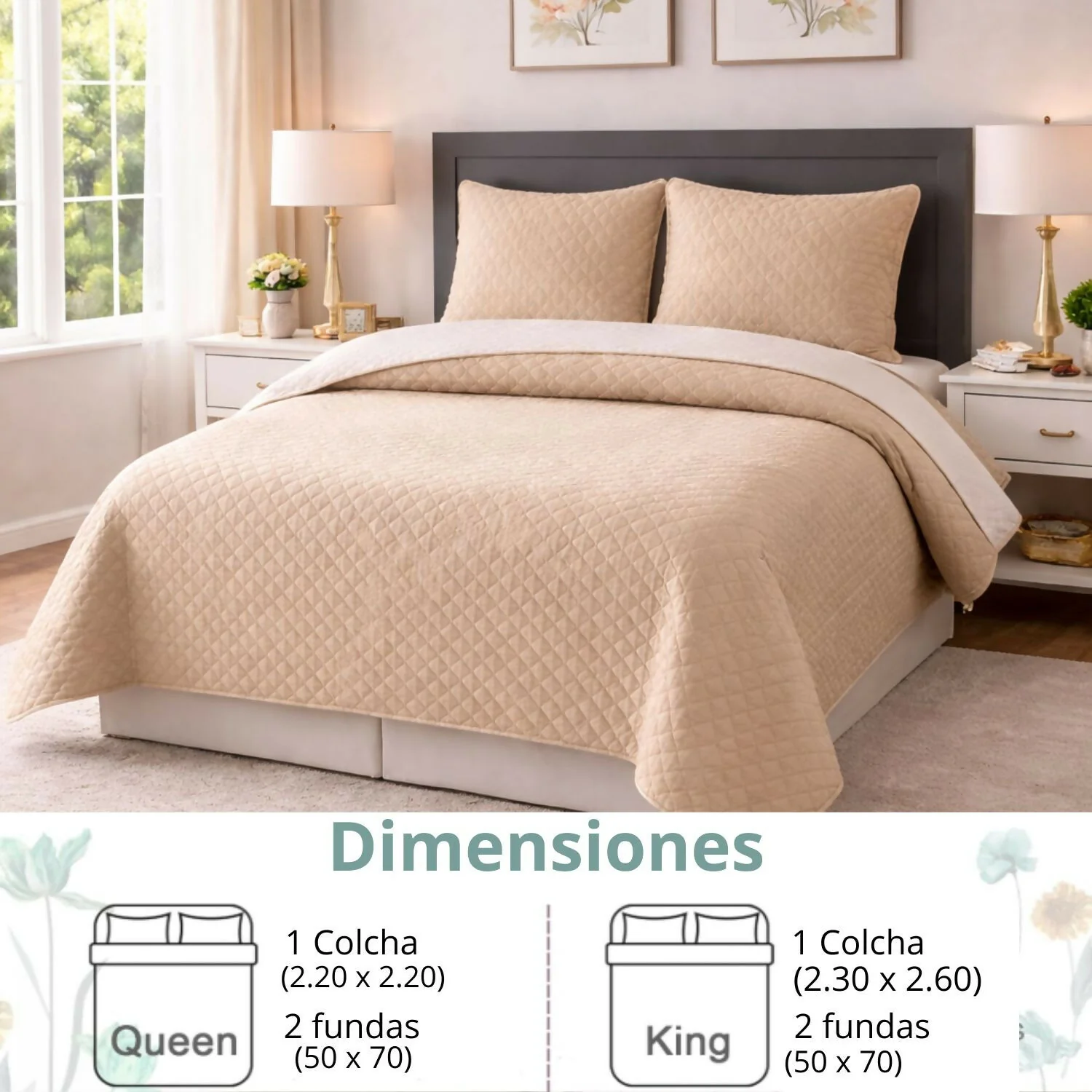 Colcha king doble faz - Image 7