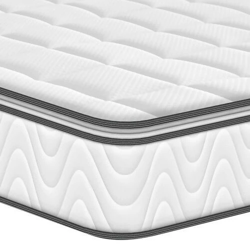COLCHÓN ORTHOPACK BTU + BASE CAMA + ALMOHADA COLOR CLASICO TELA COLOR CAFE 200X200 KING - Image 5
