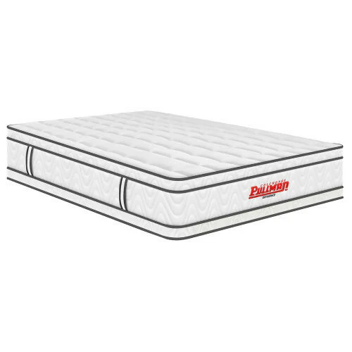 COLCHÓN ORTHOPACK EURO + BASE CAMA + ALMOHADA COLOR CLASICO TELA COLOR BEIGE 140X190 DOBLE - Image 3