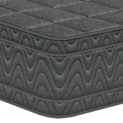 COLCHÓN ORTHOPACK EURO + BASE CAMA + ALMOHADA COLOR GRIS TELA COLOR BEIGE 140X190 DOBLE - Image 4