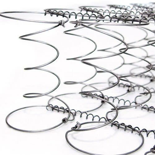 COLCHÓN ORTHOPACK EURO U + CAMA LEO + ALMOHADA COLOR CLASICO TELA COLOR CAFE 120X190 SEMIDOBLE - Image 5