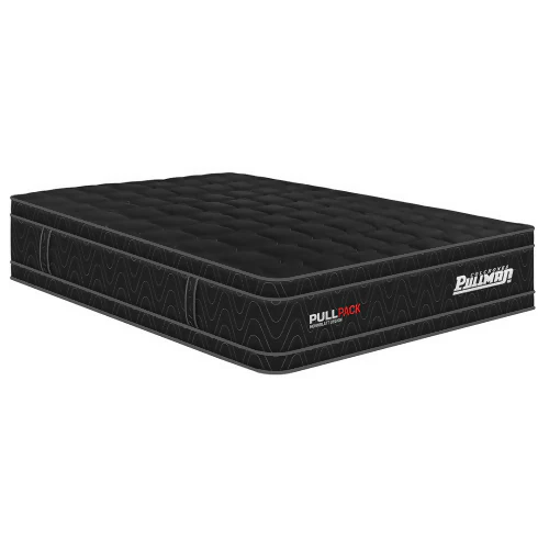 COLCHÓN PULLPACK EURO NEGRO 140X190 DOBLE
