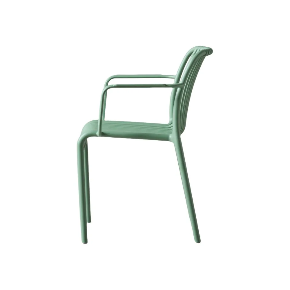 COMBO DOS SILLA TERRA CON BRAZOS, COLOR VERDE OLIVO Y NEGRO - Image 7