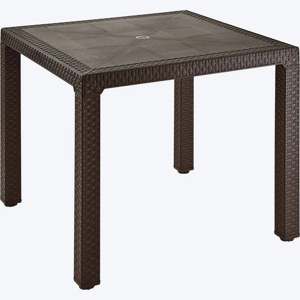 Combo Comedor Eterna (1 Mesa + 4 Sillas Sin Brazos) Wengue - Image 4