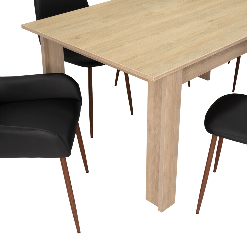 COMBO COMEDOR LIMEA, BEIGE, WENGUE Y CAFÉ CLARO, INCLUYE COMEDOR Y 6 SILLAS - Image 12