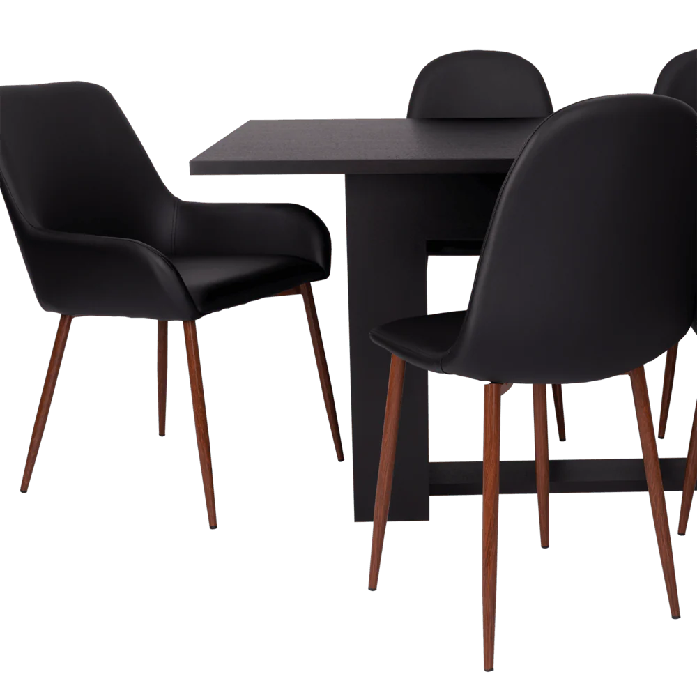 COMBO COMEDOR SATURA, WENGUE Y CAFÉ CLARO, INCLUYE COMEDOR Y 6 SILLAS - Image 12