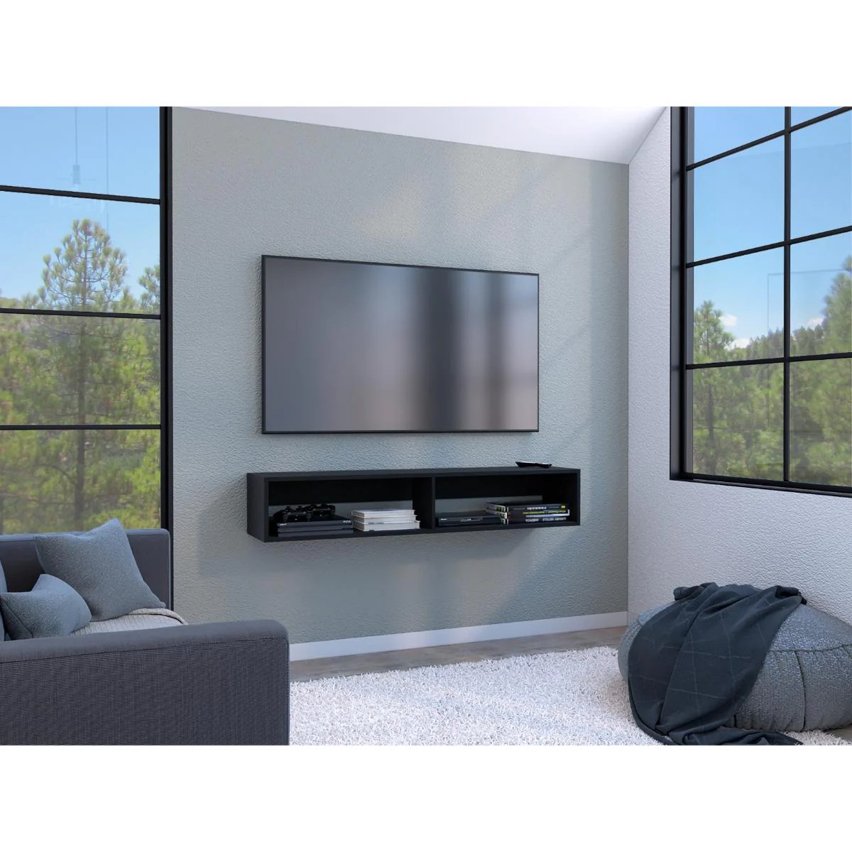 Combo Esencial, Incluye Barra de Sonido y Repisa Flotante para TV - Image 10