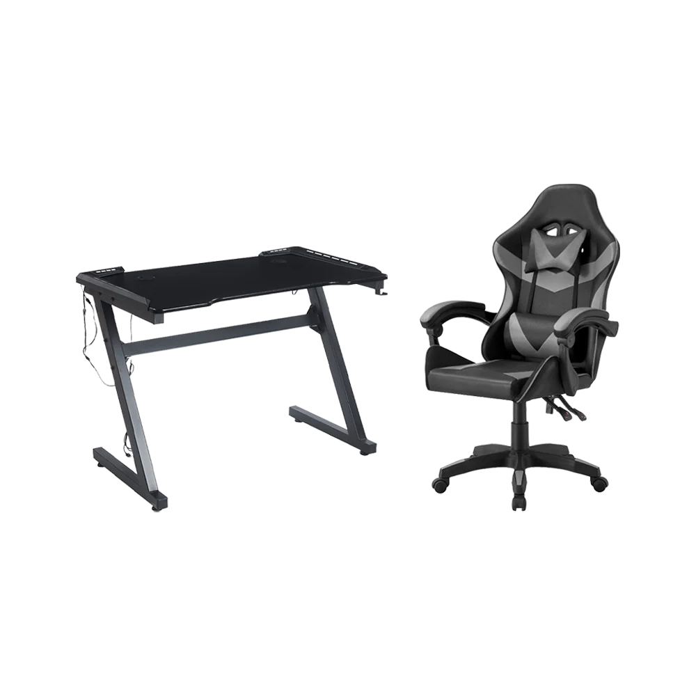 COMBO GAMER FLEX, INCLUYE ESCRITORIO Y SILLA GAMER