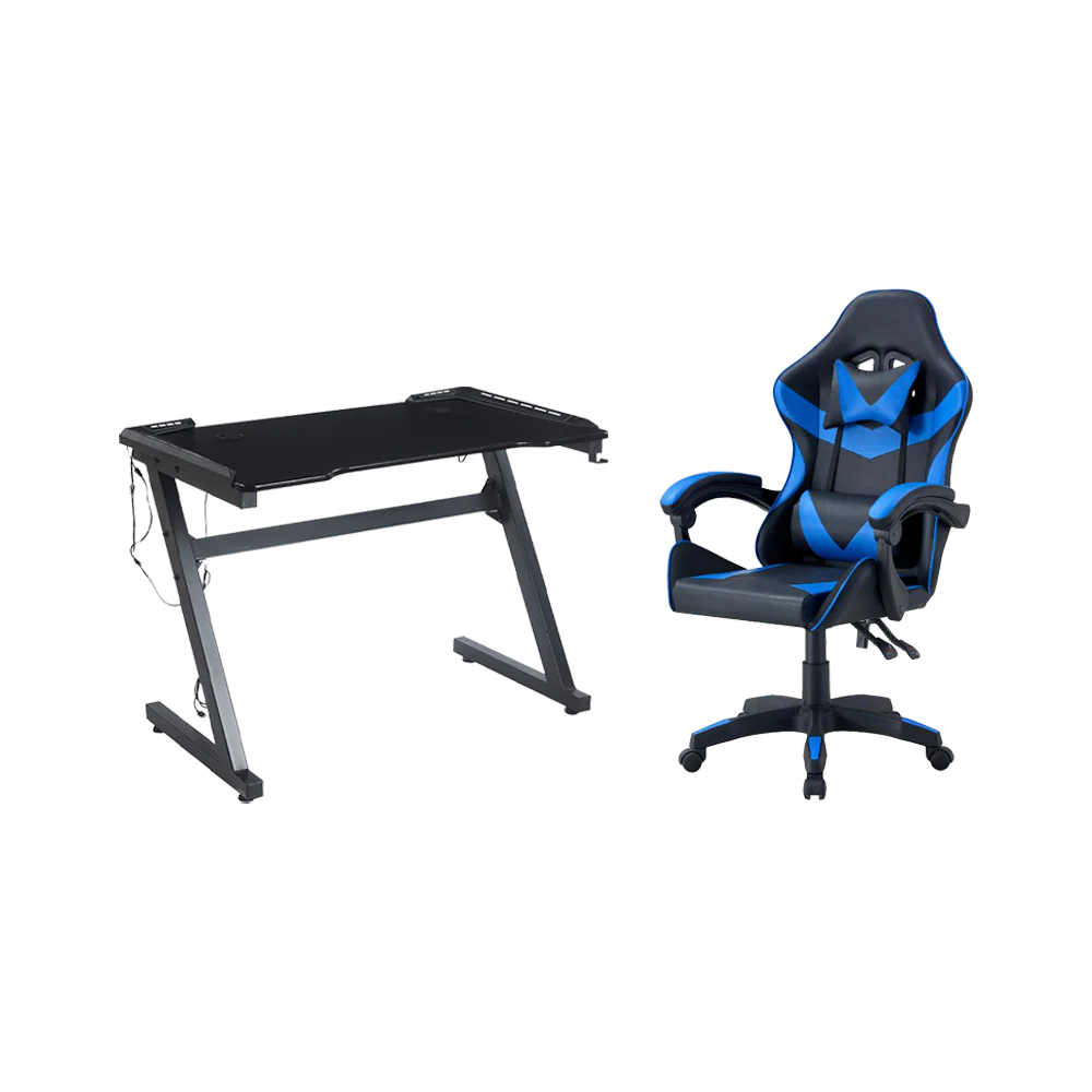 COMBO GAMER STELLAR, INCLUYE ESCRITORIO Y SILLA GAMER