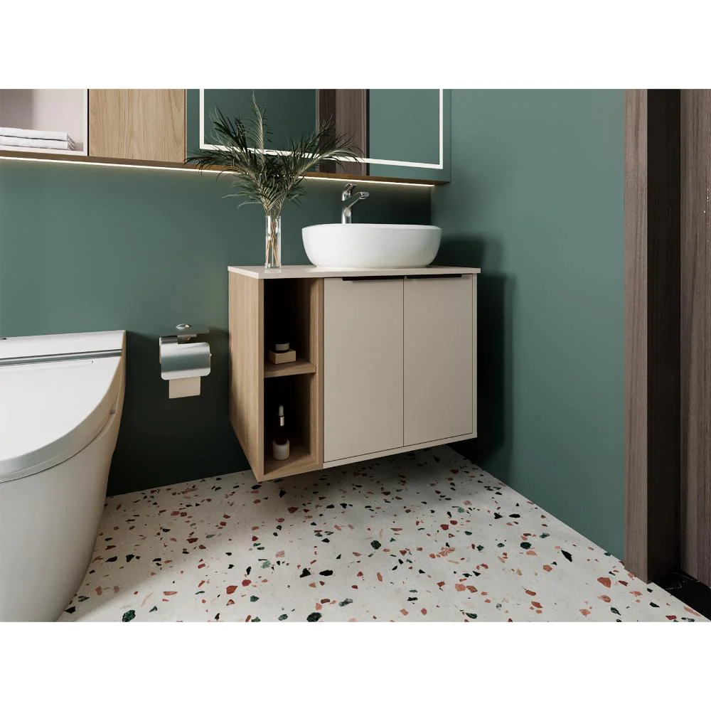 Combo Lavamanos Suns II, Capri y Fresno Europeo, Incluye Lavamanos en Porcelana Sanitaria y Griferia - Image 8