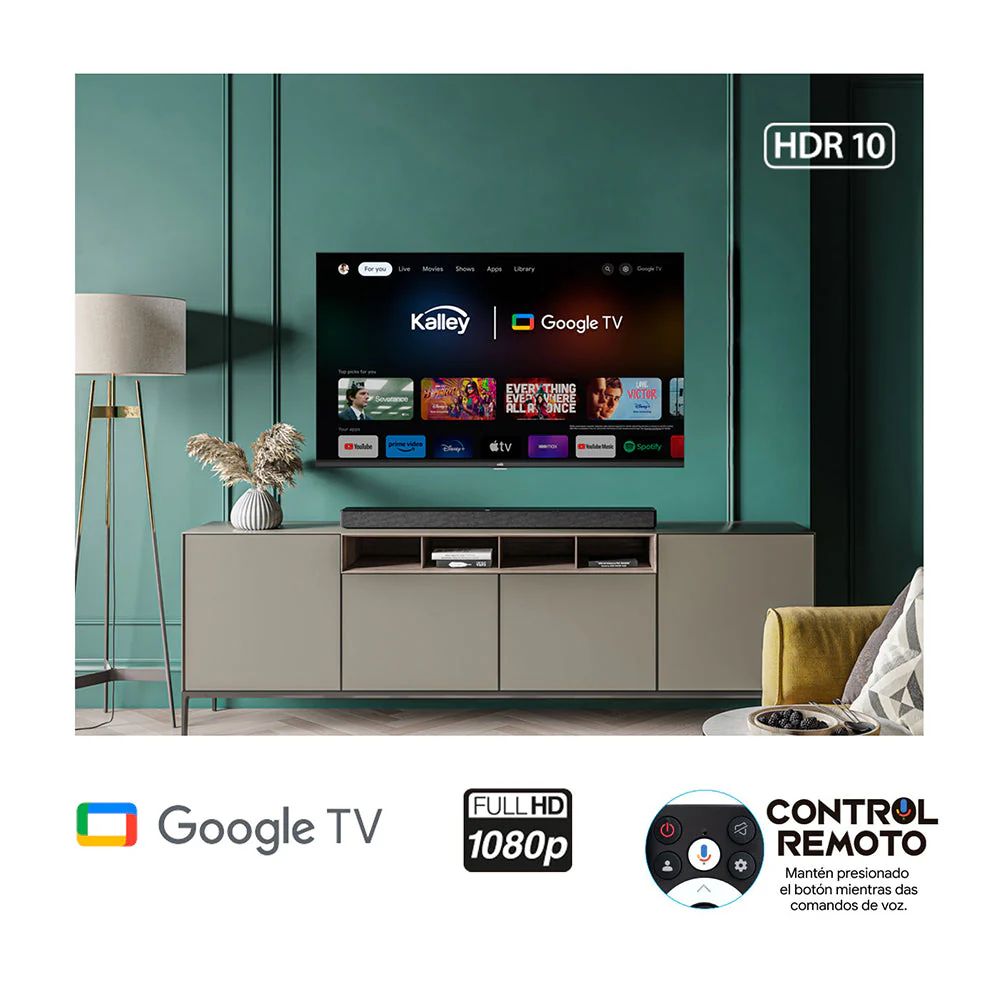 Combo Lyon, Incluye Mesa Para TV Y Televisor de 32" - Image 6