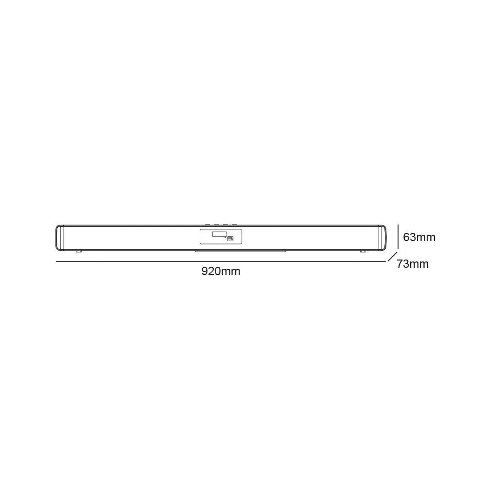 Combo Monaco, Incluye Barra de Sonido y Repisa Flotante para TV - Image 12