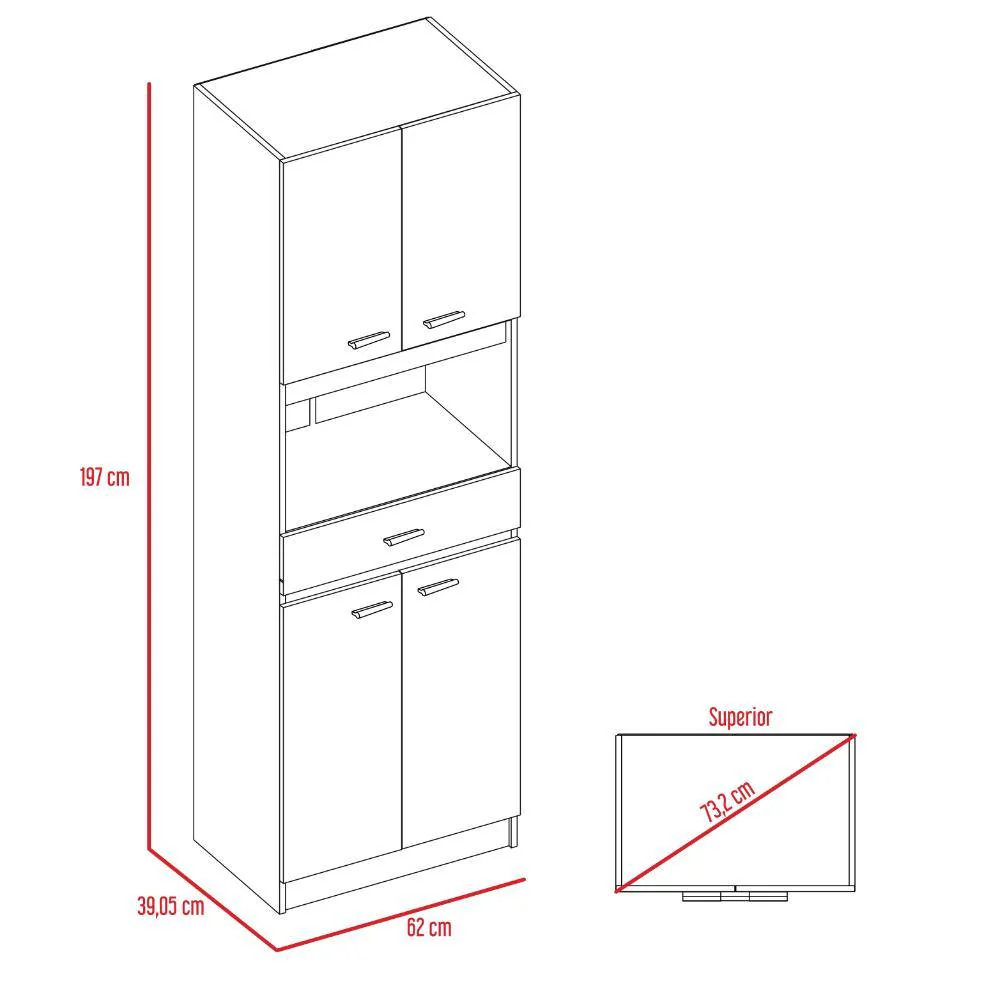 Combo Para Cocina Toscan, Incluye Modulo Microondas y Microondas - Image 16