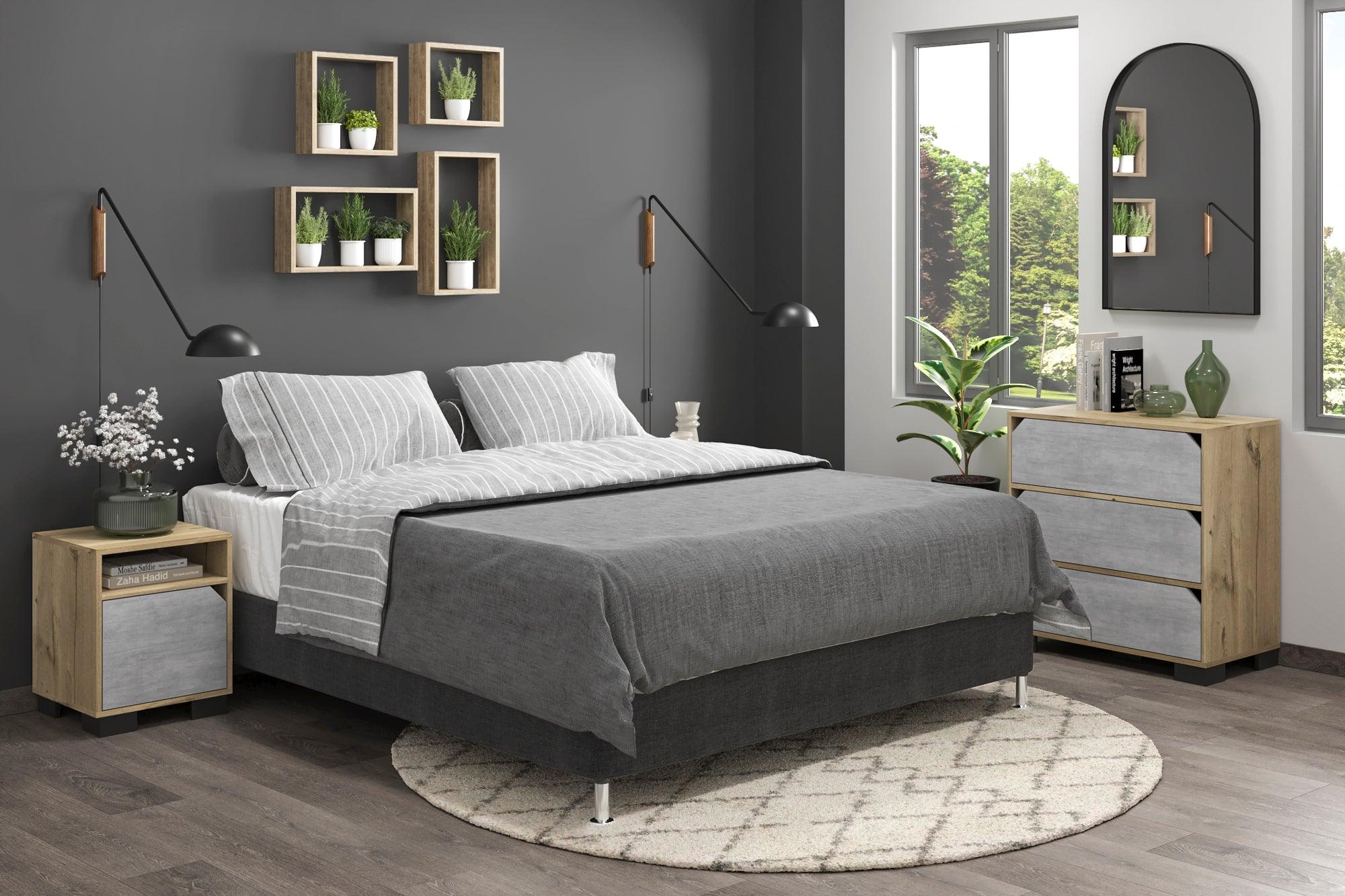 COMBO ATLANTIS DE CAMA Y COLCHON QUEEN PARA HABITACIÓN - Image 8