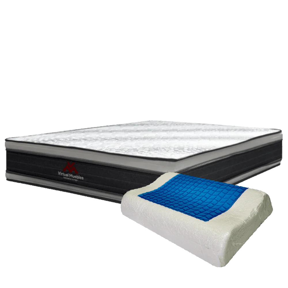 COMBO PARA HABITACIÓN CHANG, INCLUYE COLCHÓN Y ALMOHADA