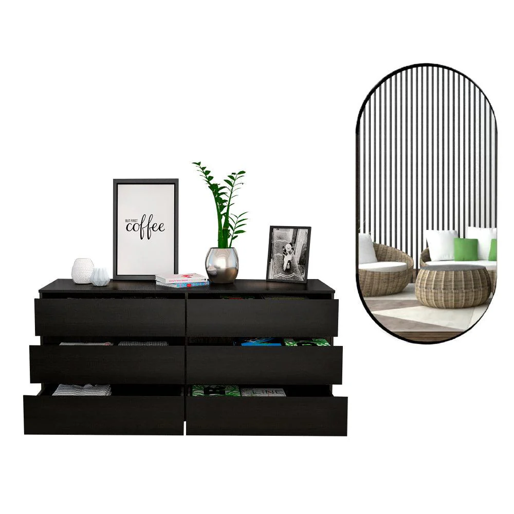COMBO PARA HABITACIÓN, DILA, INCLUYE ORGANIZADOR Y ESPEJO